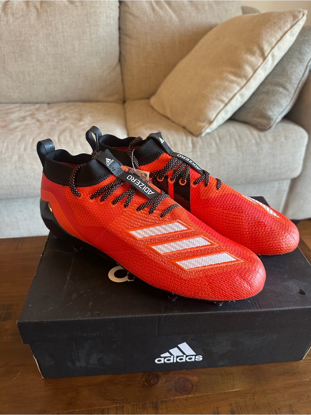 BRAND NEW adidas adizero 8.0 football cleats